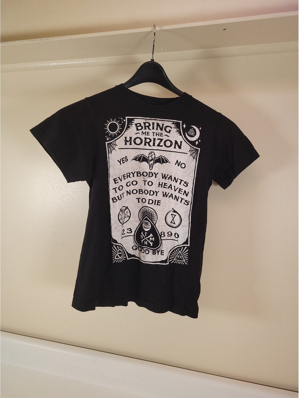 Bring me the horizon shirt size small-XS black graphic tee